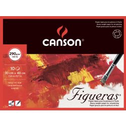 FIGUERAS tömb, savmentes olaj- és akrilfestő vászonjellegű 290g 10 ív 30 x 40