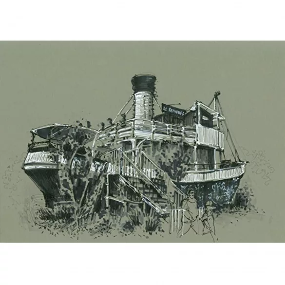 Pastel Pad Fabriano Tiziano Nero - BLACK