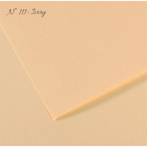 Pasztell- és dekorkarton - Canson Mi-Teintes Art Paper for Drawing and Painting, 160g, A4 - 111 Ivory