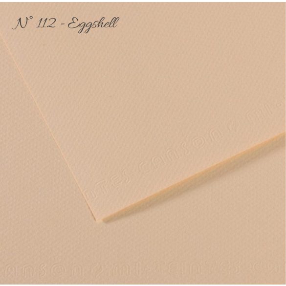 Pasztell- és dekorkarton - Canson Mi-Teintes Art Paper for Drawing and Painting, 160g, A4 - 112 Eggshell