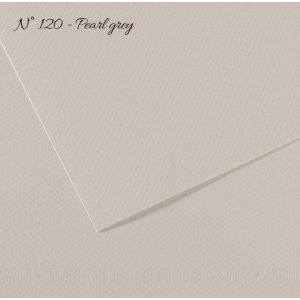 Pasztell- és dekorkarton - Canson Mi-Teintes Art Paper for Drawing and Painting, 160g, A4 - 120 Pearl grey