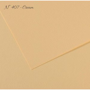 Pasztell- és dekorkarton - Canson Mi-Teintes Art Paper for Drawing and Painting, 160g, A4 - 407 Cream