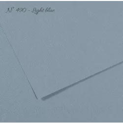   Pasztell- és dekorkarton - Canson Mi-Teintes Art Paper for Drawing and Painting, 160g, A4 - 490 Light blue