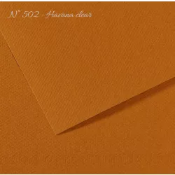   Pasztell- és dekorkarton - Canson Mi-Teintes Art Paper for Drawing and Painting, 160g, A4 - 502 Havana clear