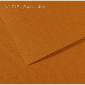 Pasztell- és dekorkarton - Canson Mi-Teintes Art Paper for Drawing and Painting, 160g, A4 - 502 Havana clear