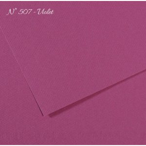 Pasztell- és dekorkarton - Canson Mi-Teintes Art Paper for Drawing and Painting, 160g, A4 - 507 Violet