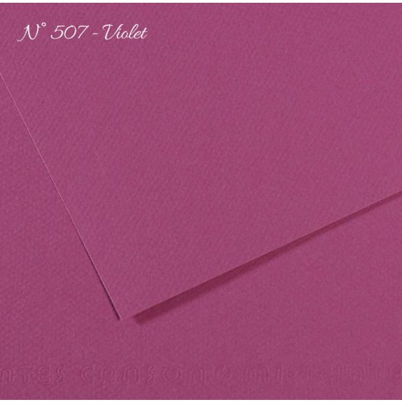 Pasztell- és dekorkarton - Canson Mi-Teintes Art Paper for Drawing and Painting, 160g, A4 - 507 Violet