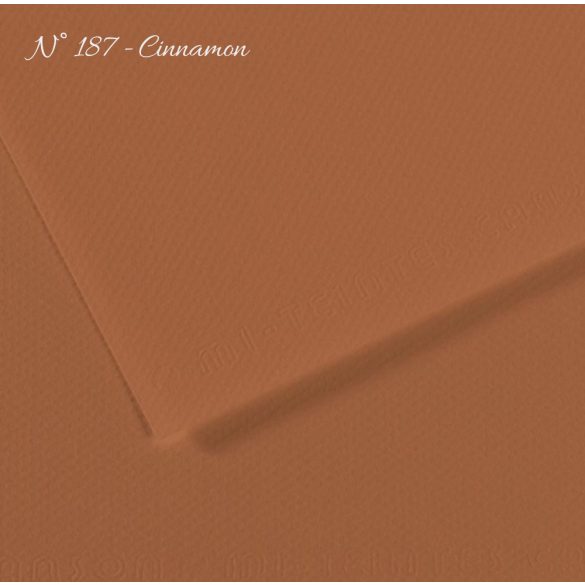 Pasztell- és dekorkarton - Canson Mi-Teintes Art Paper for Drawing and Painting, 160g, A4 - 187 Cinnamon