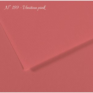 Pasztell- és dekorkarton - Canson Mi-Teintes Art Paper for Drawing and Painting, 160g, A4 - 189 Venitian pink