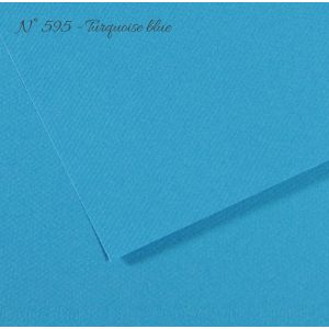 Canson Mi-Teintes Art Paper for Drawing and Painting, 160g, A3 - 595 Turquoise blue