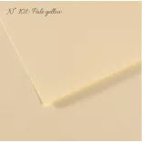 Pasztell- és dekorkarton - Canson Mi-Teintes Art Paper for Drawing and Painting, 160g, A3 - 101 Pale yellow