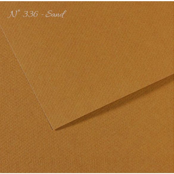 Pasztell- és dekorkarton - Canson Mi-Teintes Art Paper for Drawing and Painting, 160g, 50x65cm - 336 Sand