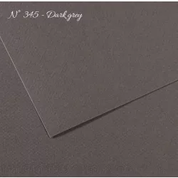   Pasztell- és dekorkarton - Canson Mi-Teintes Art Paper for Drawing and Painting, 160g, 50x65cm - 345 Dark Gray