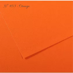   Pasztell- és dekorkarton - Canson Mi-Teintes Art Paper for Drawing and Painting, 160g, 50x65cm - 453 Orange