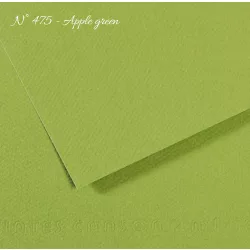   Pasztell- és dekorkarton - Canson Mi-Teintes Art Paper for Drawing and Painting, 160g, A3 - 475 Apple green