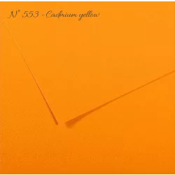   Pasztell- és dekorkarton - Canson Mi-Teintes Art Paper for Drawing and Painting, 160g, 50x65cm - 553 Cadmium yellow