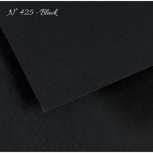 Pasztell- és dekorkarton - Canson Mi-Teintes Art Paper for Drawing and Painting, 160g, A4 - 425 Black