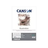 CANSON Illustration Lavis Technique extra síma rajztömb illusztrációhoz, 200g 12 ív A3