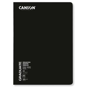 Sketch Book - Canson Graduate Drawing 40 pages 140g - 10.5x14.8cm, A6