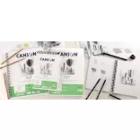 Canson 1557 savmentes, fehér rajzpapír, tekercsben 180g/m2 0,75 x 10 m