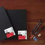 Vázlattömb - Canson Art Sketchbook ONE, Spiral, Microperforated Sheets 160 pages 100g (14x21.6cm) A5