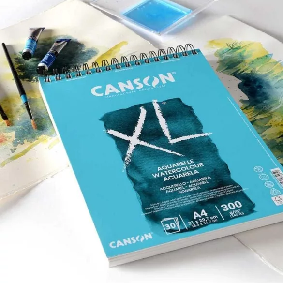 CANSON XL Watercolour 300gsm A5 Paper Pad
