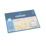 Aquarell CANSON, savmentes akvarelltömb, 60 % pamutból, 20 ív 4-oldalt ragasztott, 300 gr, érdes, 36x50 cm