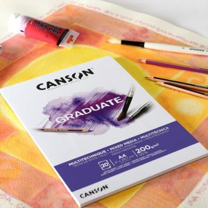 Sketch Book - Canson Graduate Mix-Media - 20 sheets, 200gr - A/4