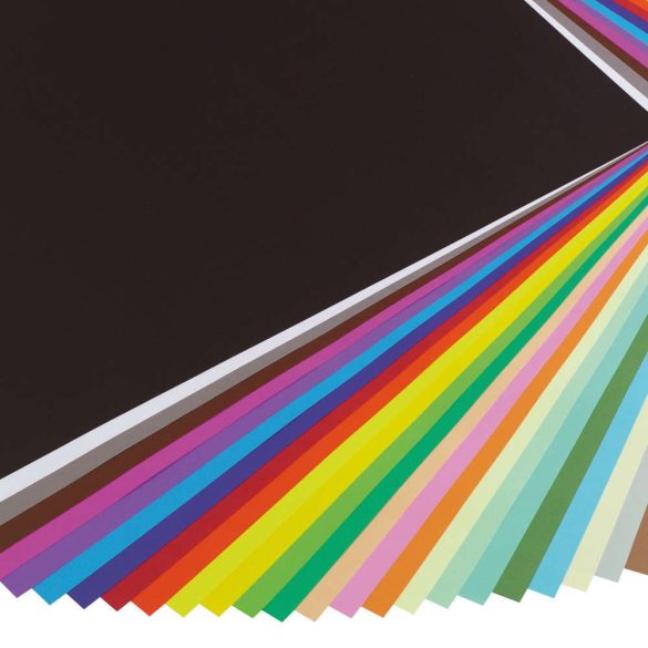 Decorative cardboard - Clairefontaine Maya - 270gr, A/4 - Various colours