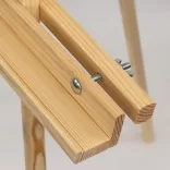 Festőállvány, Tábori, Összecsukható - Rósa Tripod Pine Wooden Field Easel 60x75x160cm