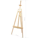 Stúdióállvány №41А "Lyra" fenyő 71х80х170 сm ROSA Stúdió
