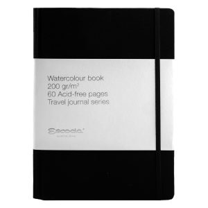 Akvarelltömb - Escoda Watercolour Book TRavel Journal Series 200gr, 60 sheets, A4