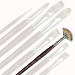   Brush - Royal & Langnickel SableTek Short Handle Fan Blender brush