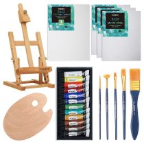 MEEDEN 22 Acrylic Painting Set with Table Easel