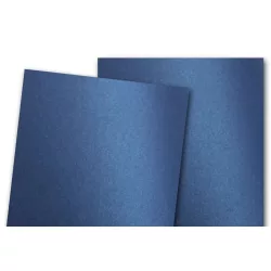   Metálfényű papír - Sötétkék színű metál csillogású papír 110gr, - Egyoldalas, A4 - DeepBlue