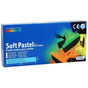 Mungyo Studio Soft Pastels for Artists 12pcs