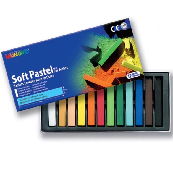 Mungyo Studio Soft Pastels for Artists 12pcs