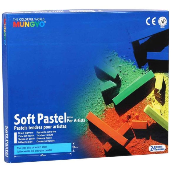 Mungyo Studio Soft Pastels for Artists 24pcs