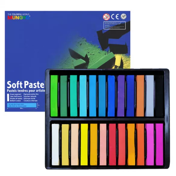 Mungyo Studio Soft Pastels for Artists 24pcs