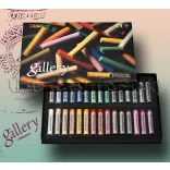 Pasztellkréta készlet - Mungyo Gallery HENGERES Soft pastels for artists - KÜLÖNBÖZŐ KISZERELÉSBEN