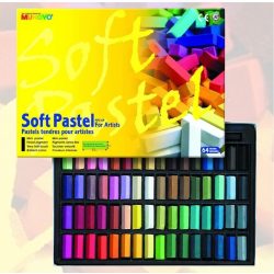 Mungyo Studio Soft Pastels, Mini Chalk for Artists 64pcs