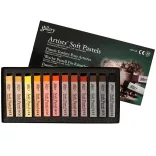 Mungyo Gallery Artists' Soft pastels 12pcs - Earthtones