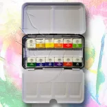 Akvarellfesték készlet - Mungyo Professional Water Color Passion for masterpieces 12 pan sets