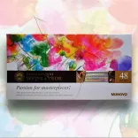 Akvarellfesték készlet - Mungyo Professional Water Color Passion for masterpieces 48 pan sets