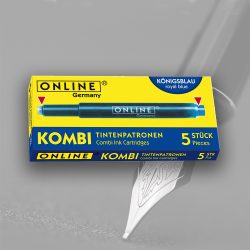   Kombi tintapatron csomag - ONLINE - 5 db / csomag - Királykék
