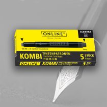 Kombi tintapatron csomag - ONLINE - 5 db / csomag - Fekete