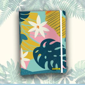 Bullet Journal - ONLINE Tropical leaf A5