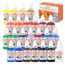 Airbrush Paint - Meeden Airbrush Colors Set 24x30ml