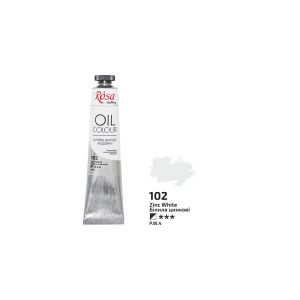 Oil Paint - Rósa Gallery Oil Colour - 45ml - Zinc White