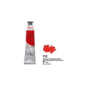 Olajfesték - Rósa Gallery Oil Colour - 45ml - Kadmium Sötétvörös